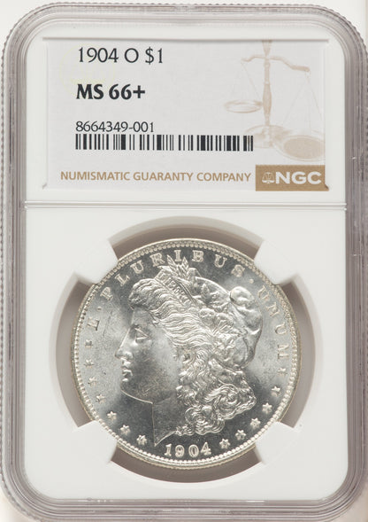 1904-O Morgan Dollar NGC MS66+