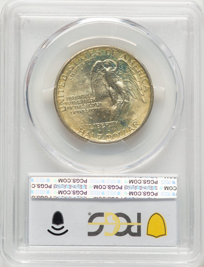 1925 50C Stone Mountain CAC Commemorative Silver PCGS MS67