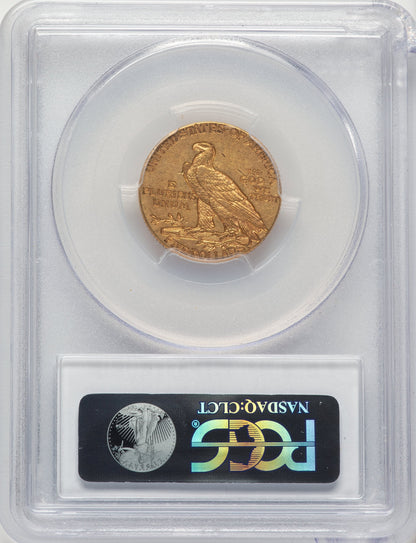 1911-D $5 Indian Half Eagle PCGS AU53