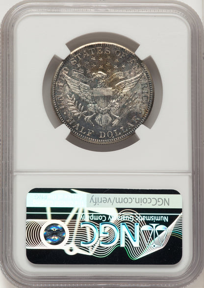 1915-D 50C Barber Half Dollar NGC MS65+