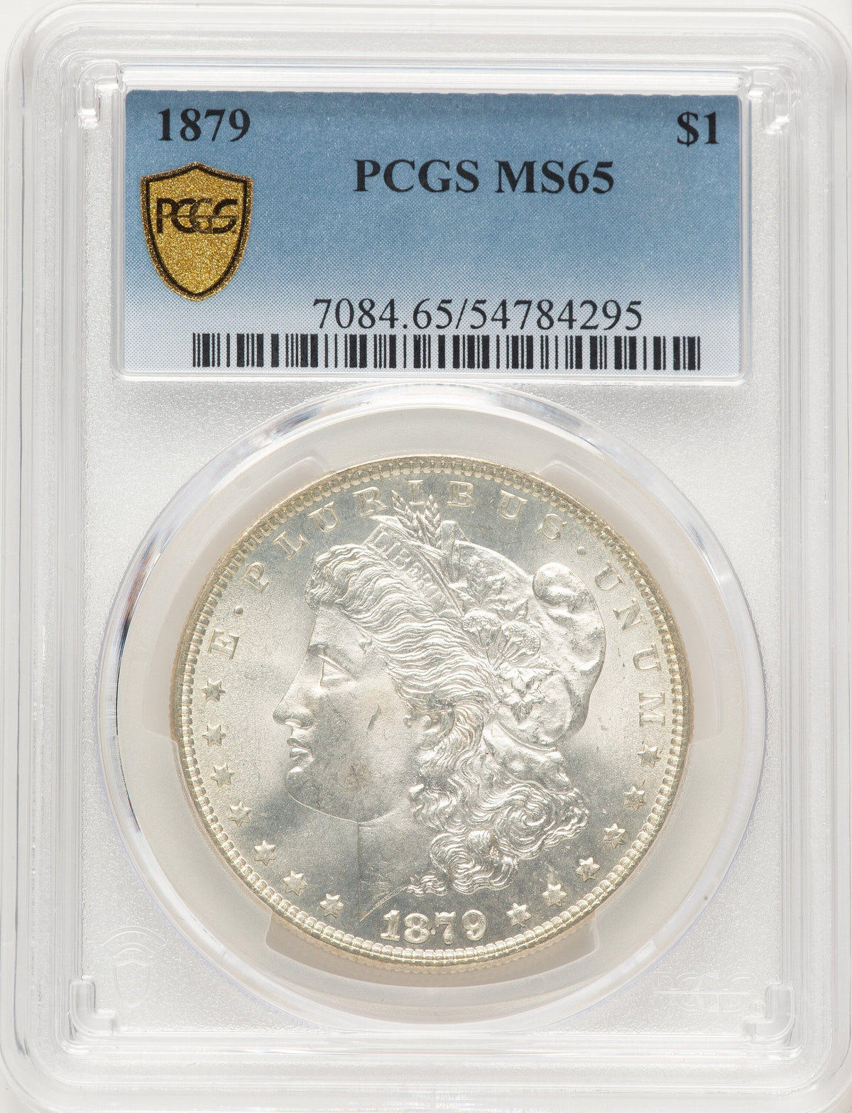 1879 Morgan Dollar PCGS MS65