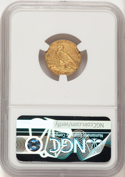 1911-D $2.50 Indian Quarter Eagle NGC AU58
