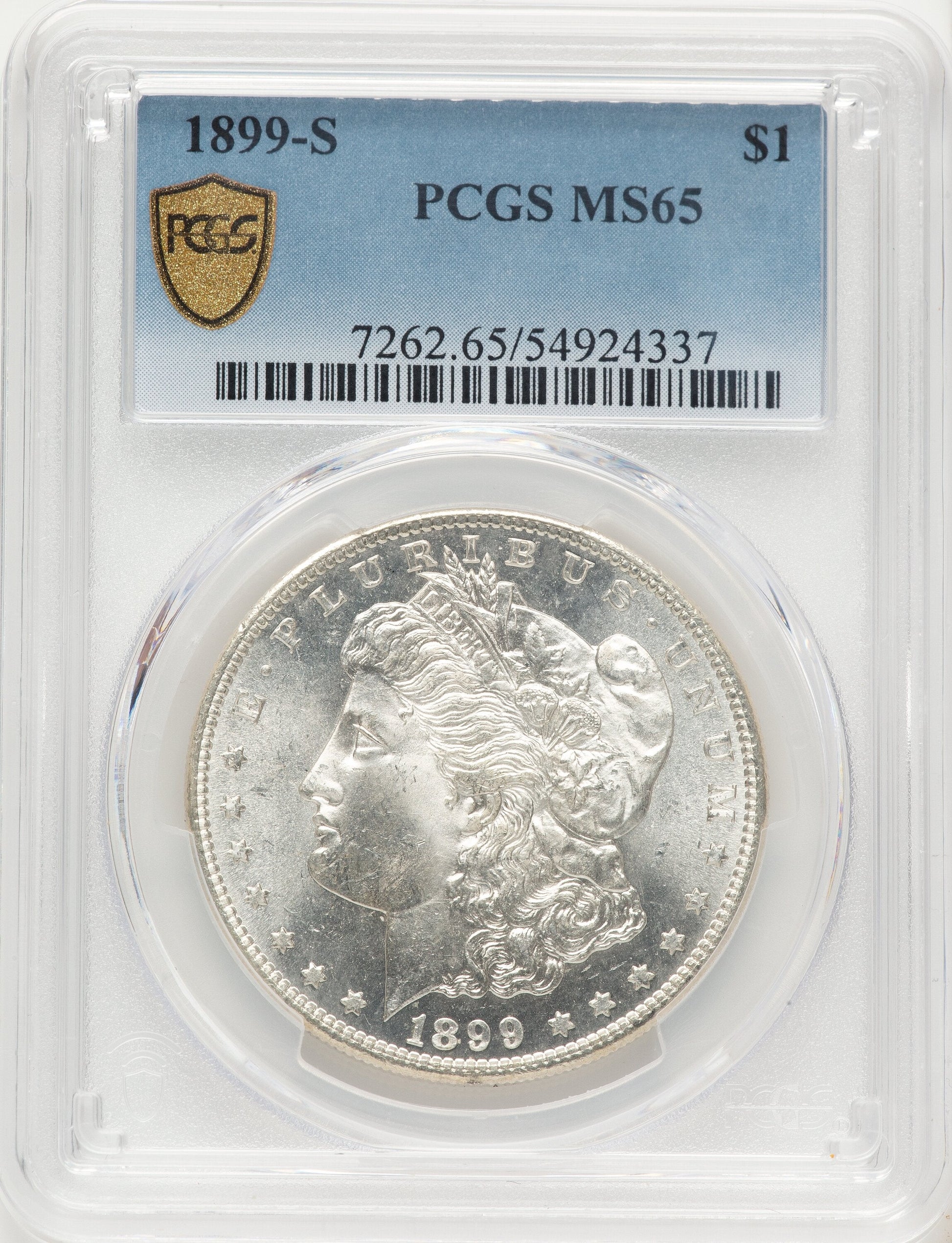 1899-S Morgan Dollar PCGS MS65