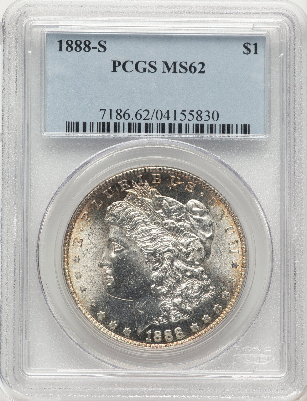 1888-S Morgan Dollar PCGS MS62