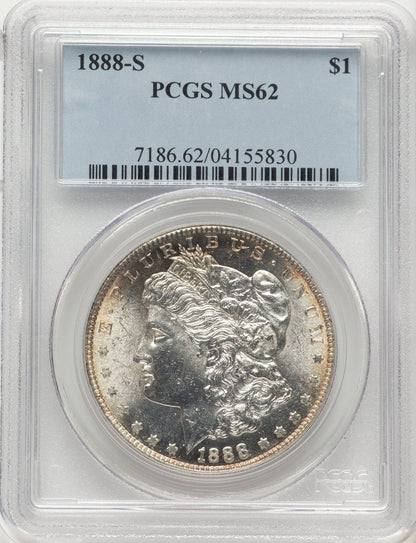 1888-S Morgan Dollar PCGS MS62