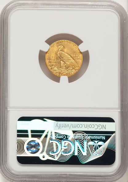 1909 $2.50 Indian Quarter Eagle NGC MS64