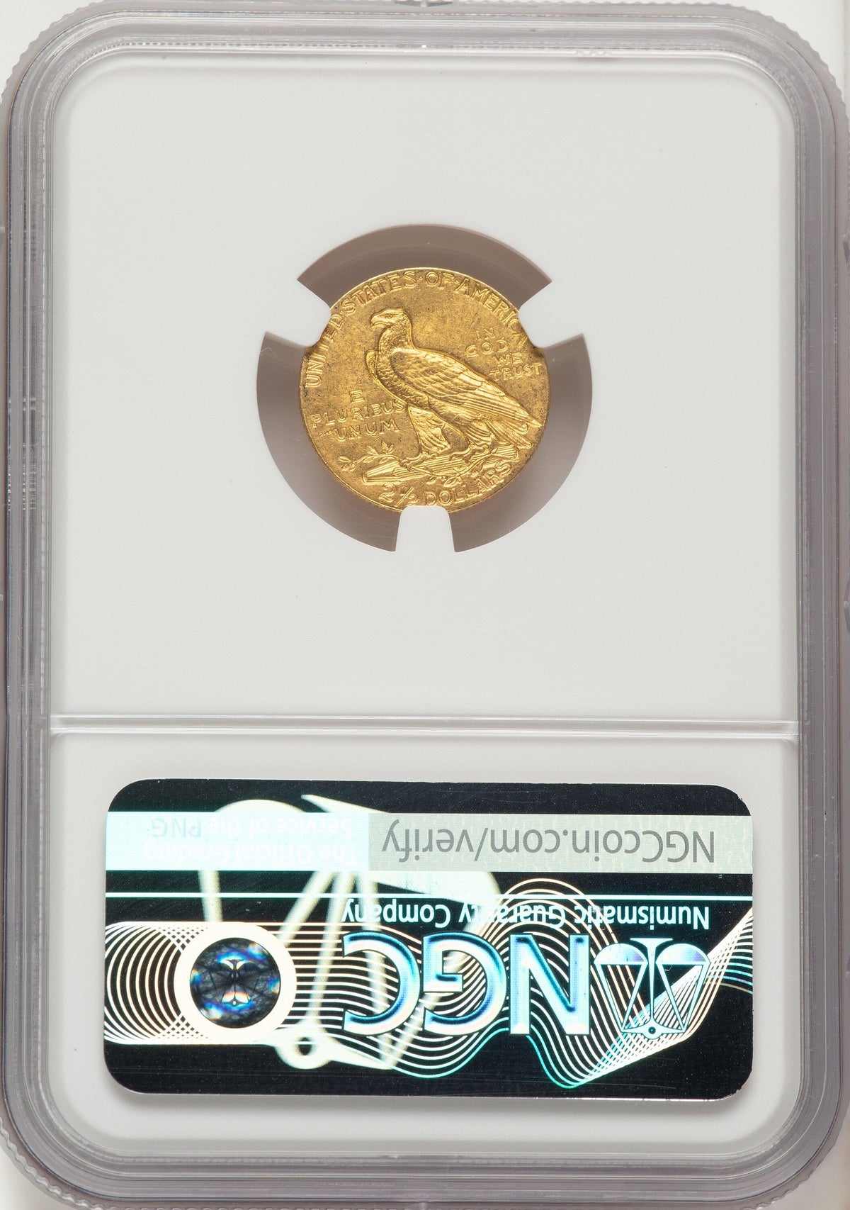 1908 $2.50 Indian Quarter Eagle NGC MS63