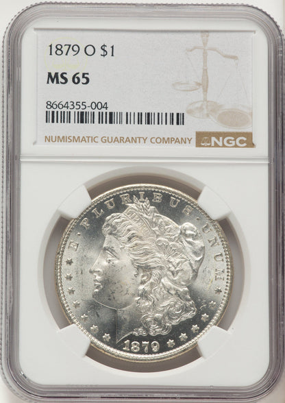 1879-O Morgan Dollar NGC MS65