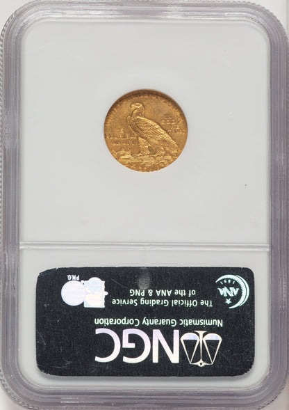 1911-D $2.50 Indian Quarter Eagle NGC MS63