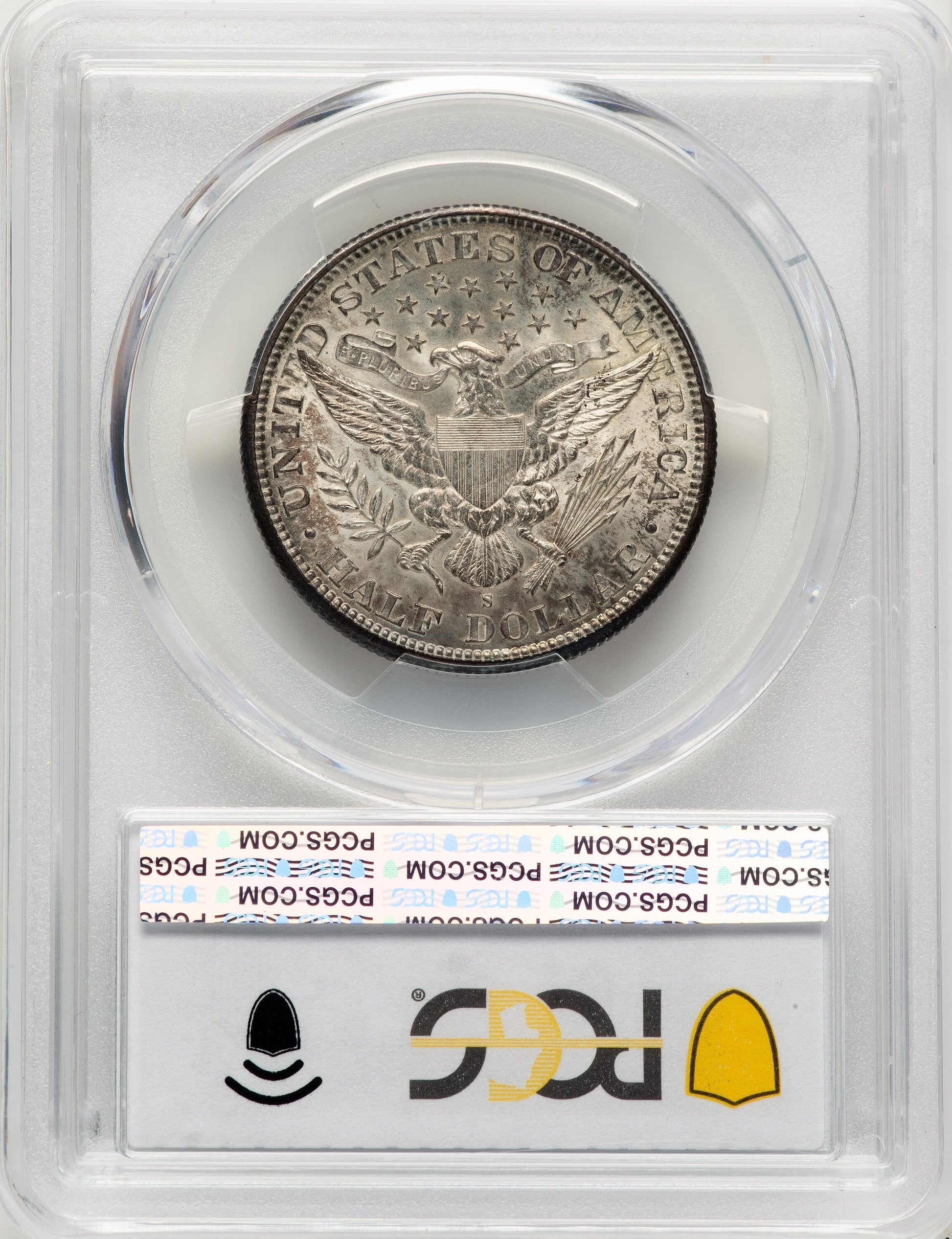 1898-S 50C Barber Half Dollar PCGS MS65