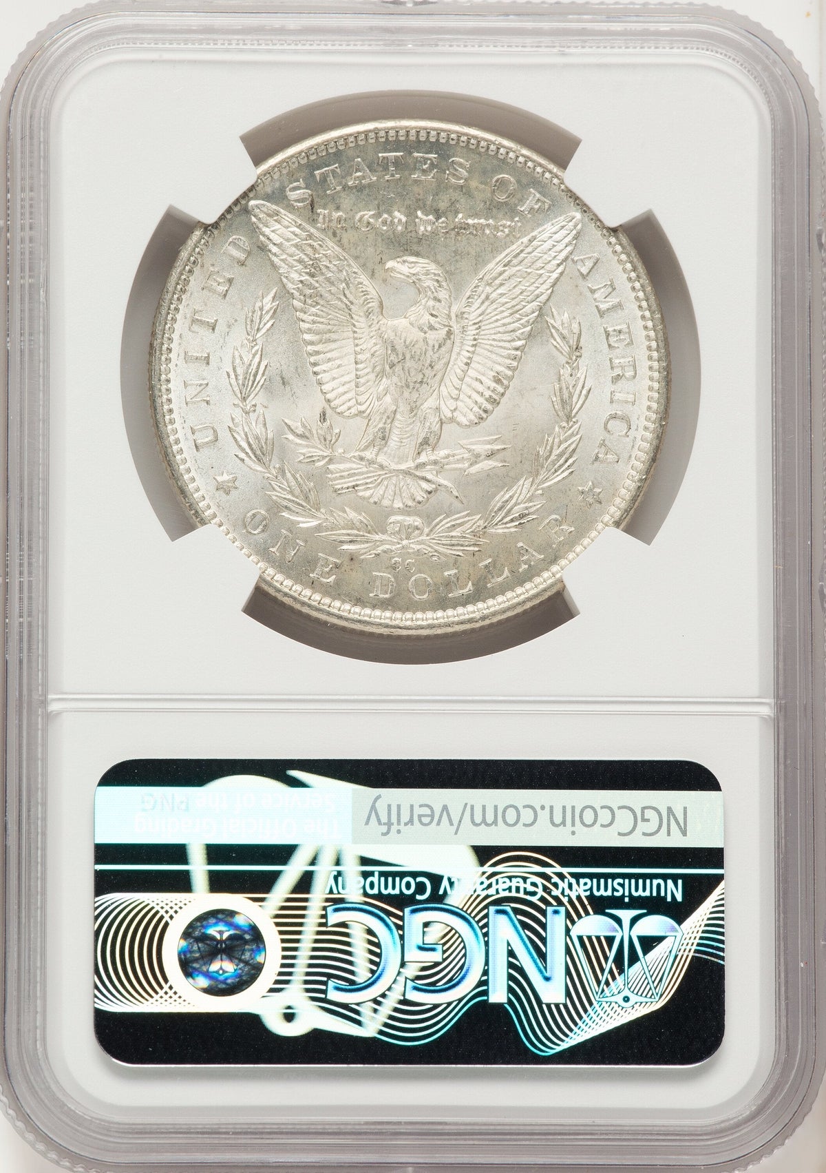 1890-CC Morgan Dollar NGC MS63