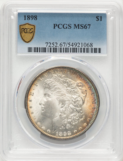 1898 Morgan Dollar PCGS MS67