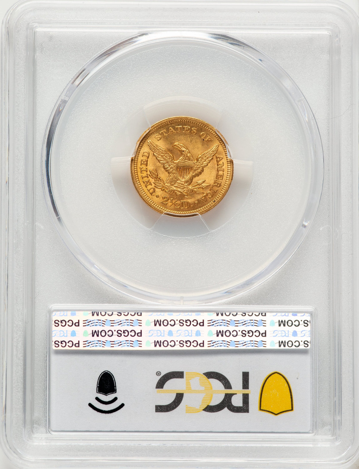 1852 $2.50 Liberty Quarter Eagle PCGS MS64