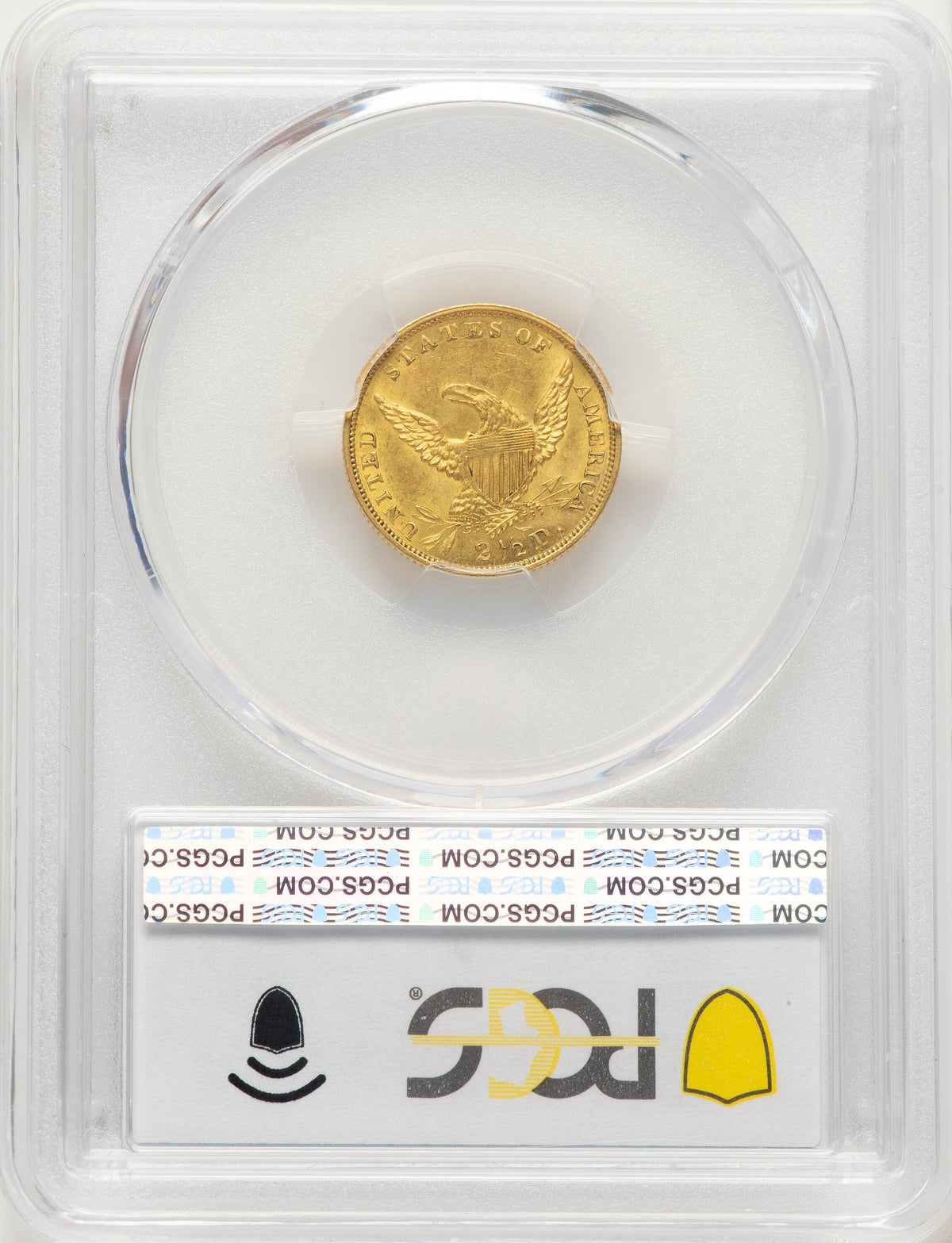1836 $2.50 Script 8 Classic Quarter Eagle PCGS MS63