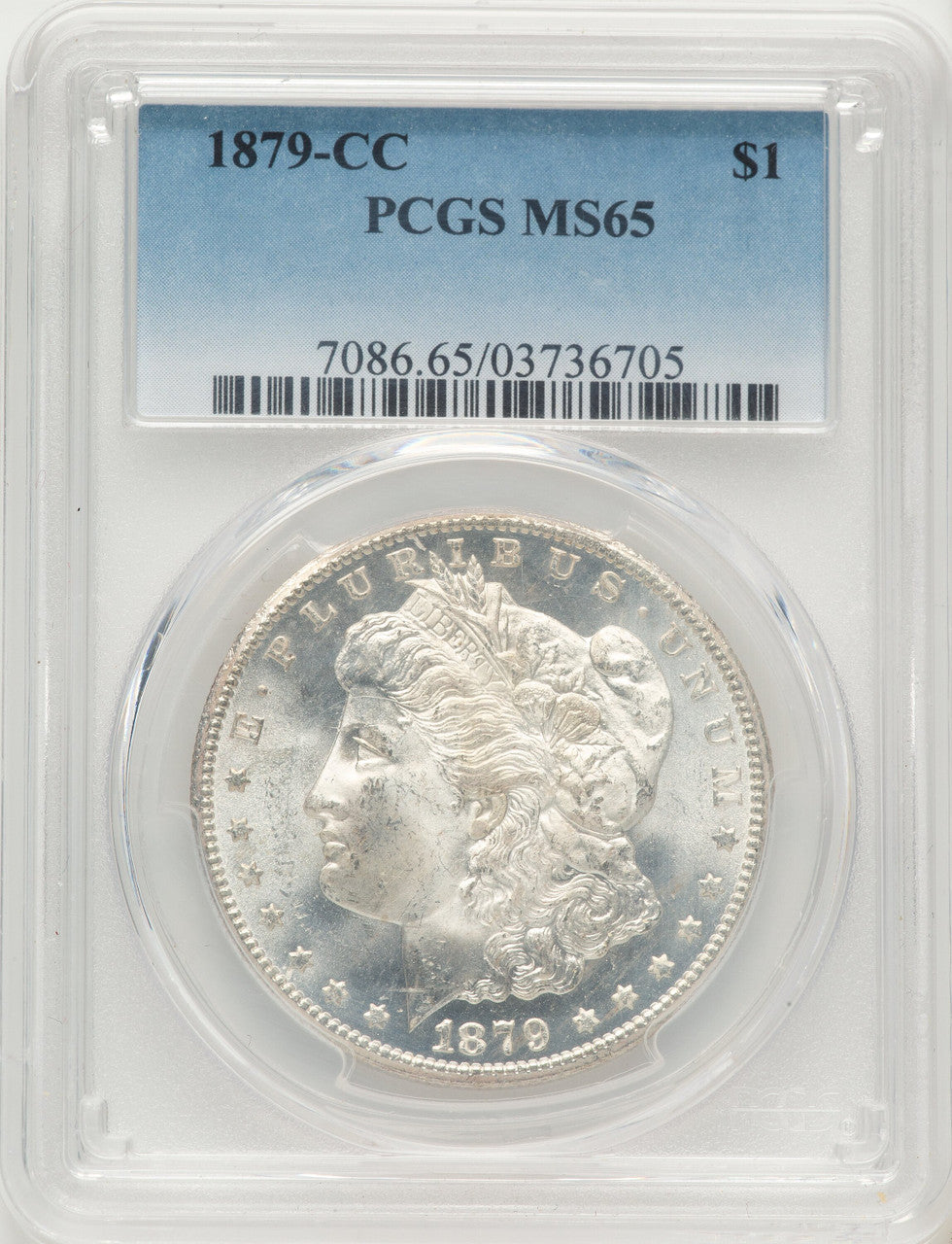 1879-CC Morgan Dollar PCGS MS65