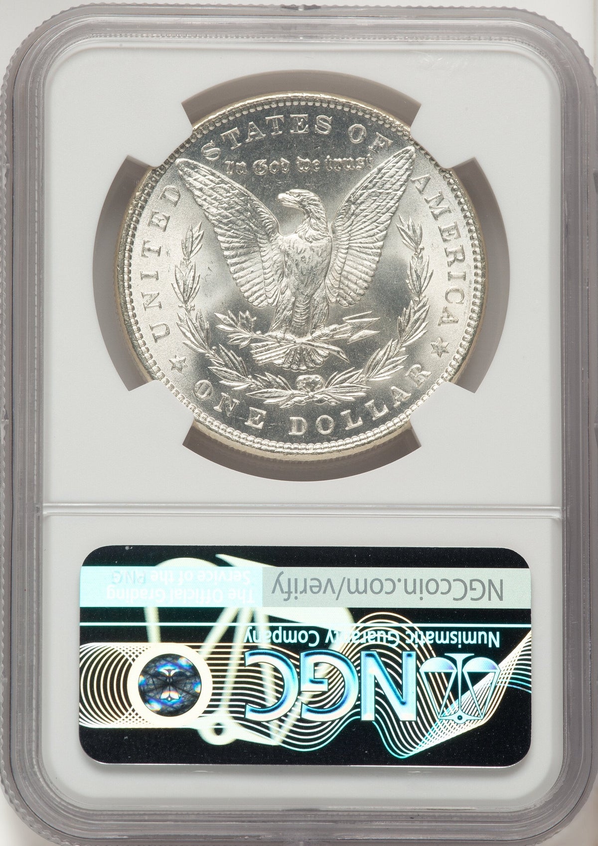 1886 Morgan Dollar NGC MS67+