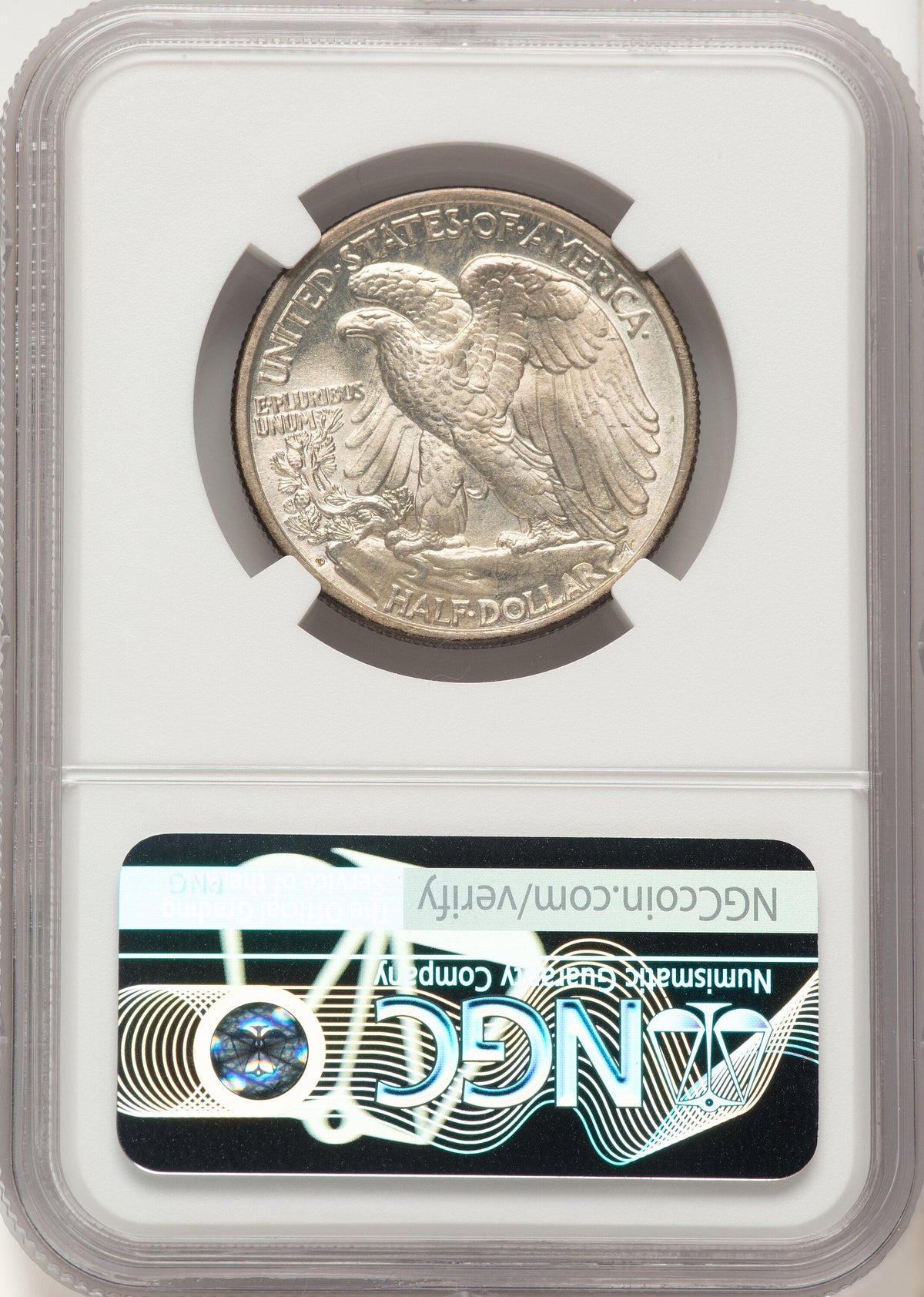 1934-D 50C Walking Liberty Half Dollar NGC MS66