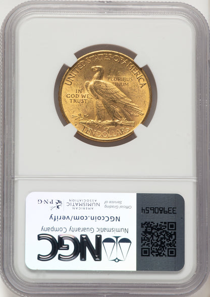 1916-S $10 Indian Eagle NGC MS64