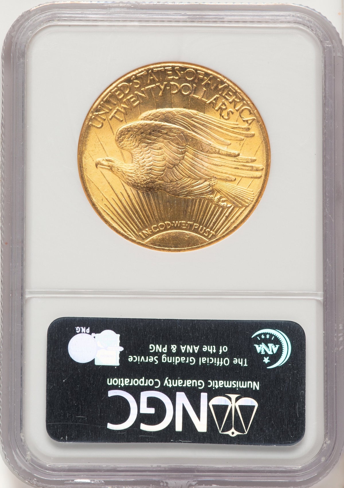 1927 $20 CAC Saint-Gaudens Double Eagle NGC MS65