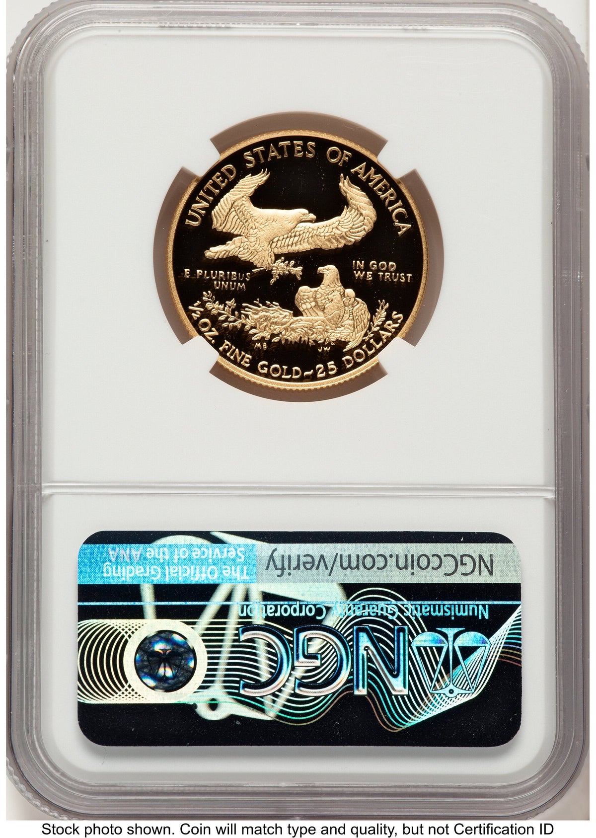 2020-W Proof Gold Eagle 1/2 oz Miles Standish NGC PF70