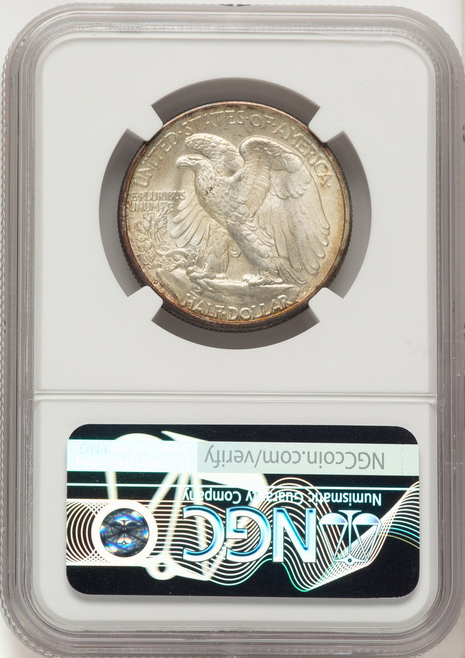 1937-D 50C Walking Liberty Half Dollar NGC MS67