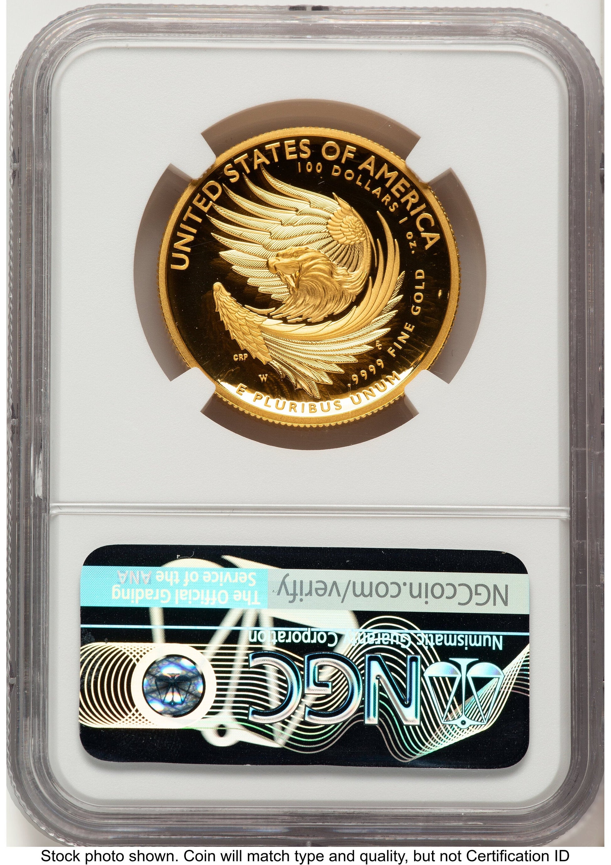 2025-W G$100 American Liberty High Relief Oklahoma City ANA Bunting Flag NGC PF70