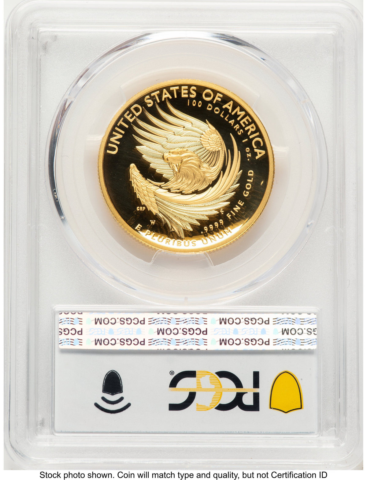 2025-W G$100 American Liberty High Relief AR Flag PCGS PR70