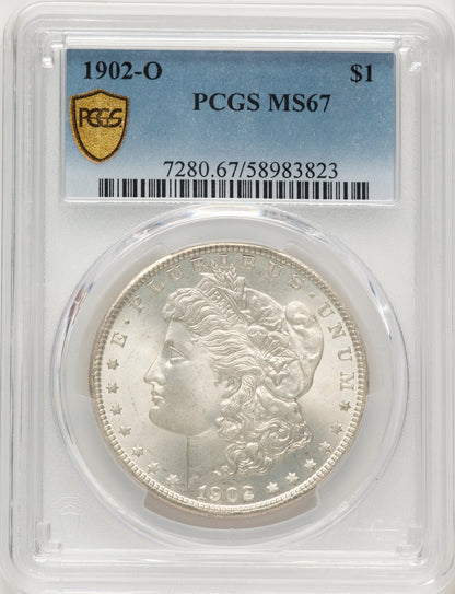 1902-O Morgan Dollar PCGS MS67
