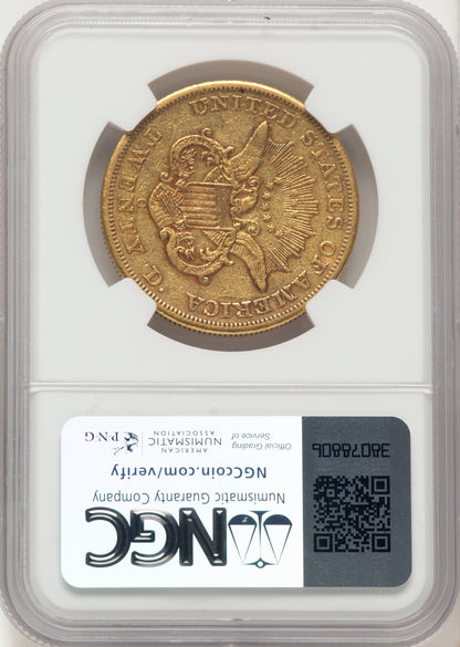 1852-O $20 Liberty Double Eagle NGC XF45