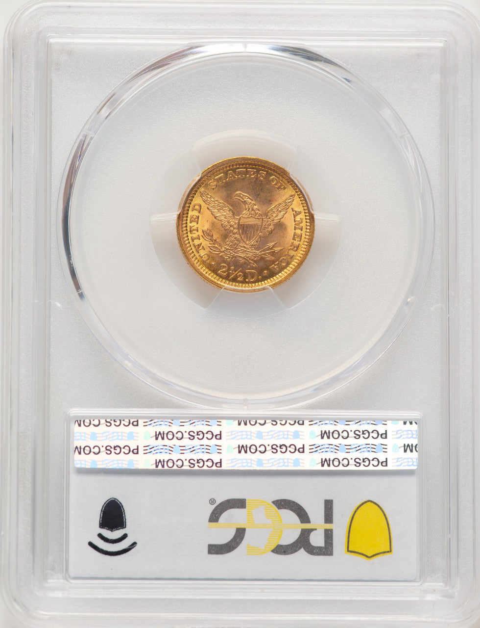 1896 $2.50 Liberty Quarter Eagle PCGS MS66