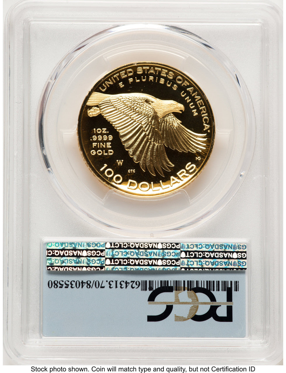 2017-W G$100 American Liberty High Relief FDI Flag PCGS PR70