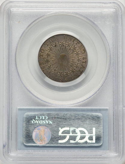 Undated Washington Success Medal Large Size Plain Edge Silvered Colonials PCGS AU58
