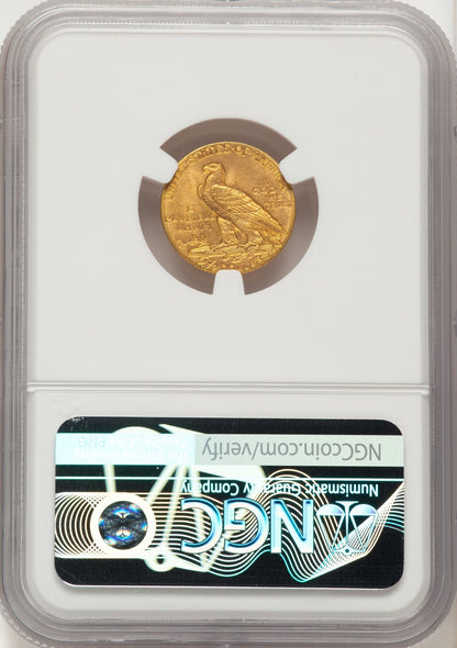 1909 $2.50 Indian Quarter Eagle NGC MS64