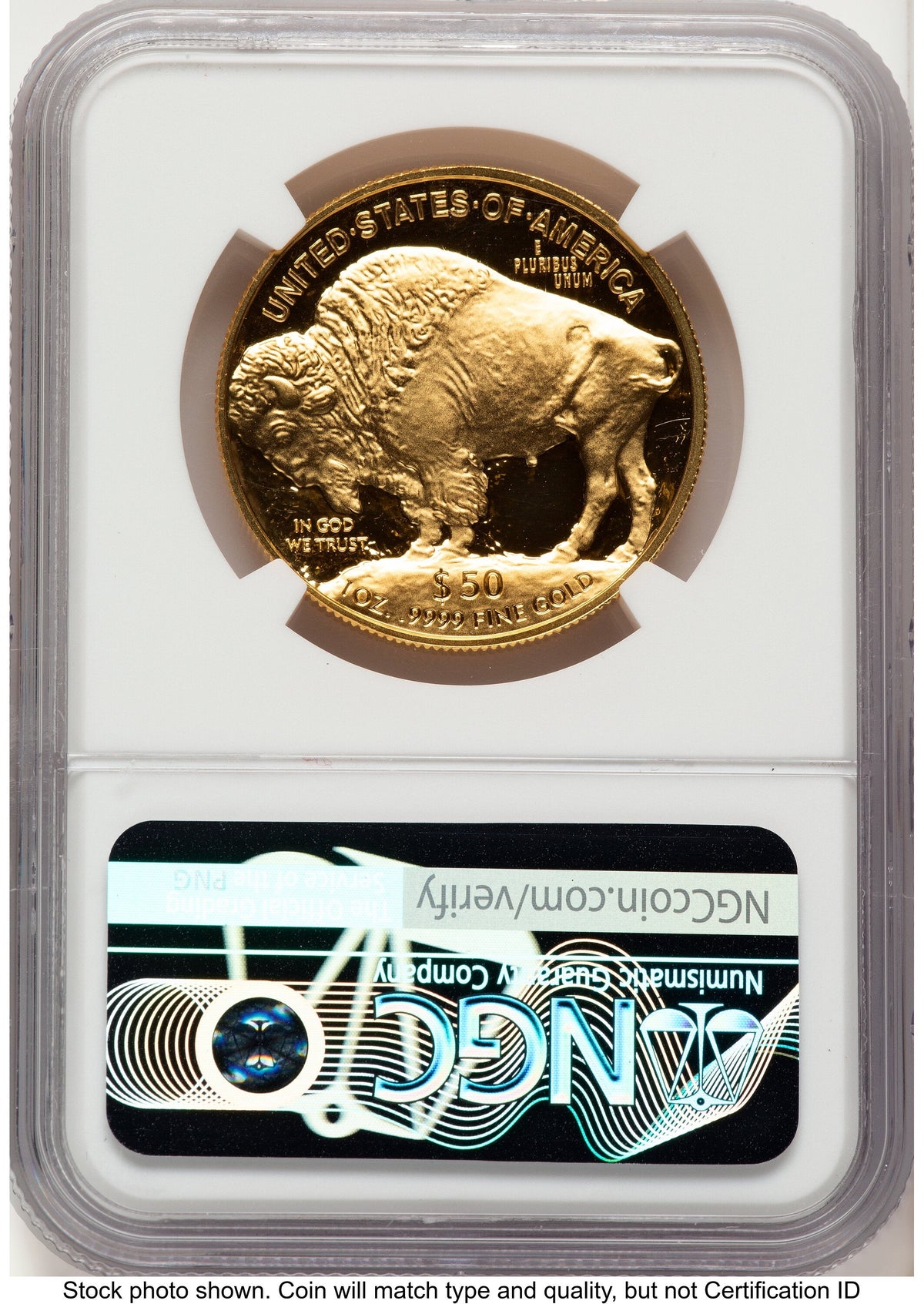 2025-W Proof Gold Buffalo 1 oz FDI Mike Castle NGC PF70