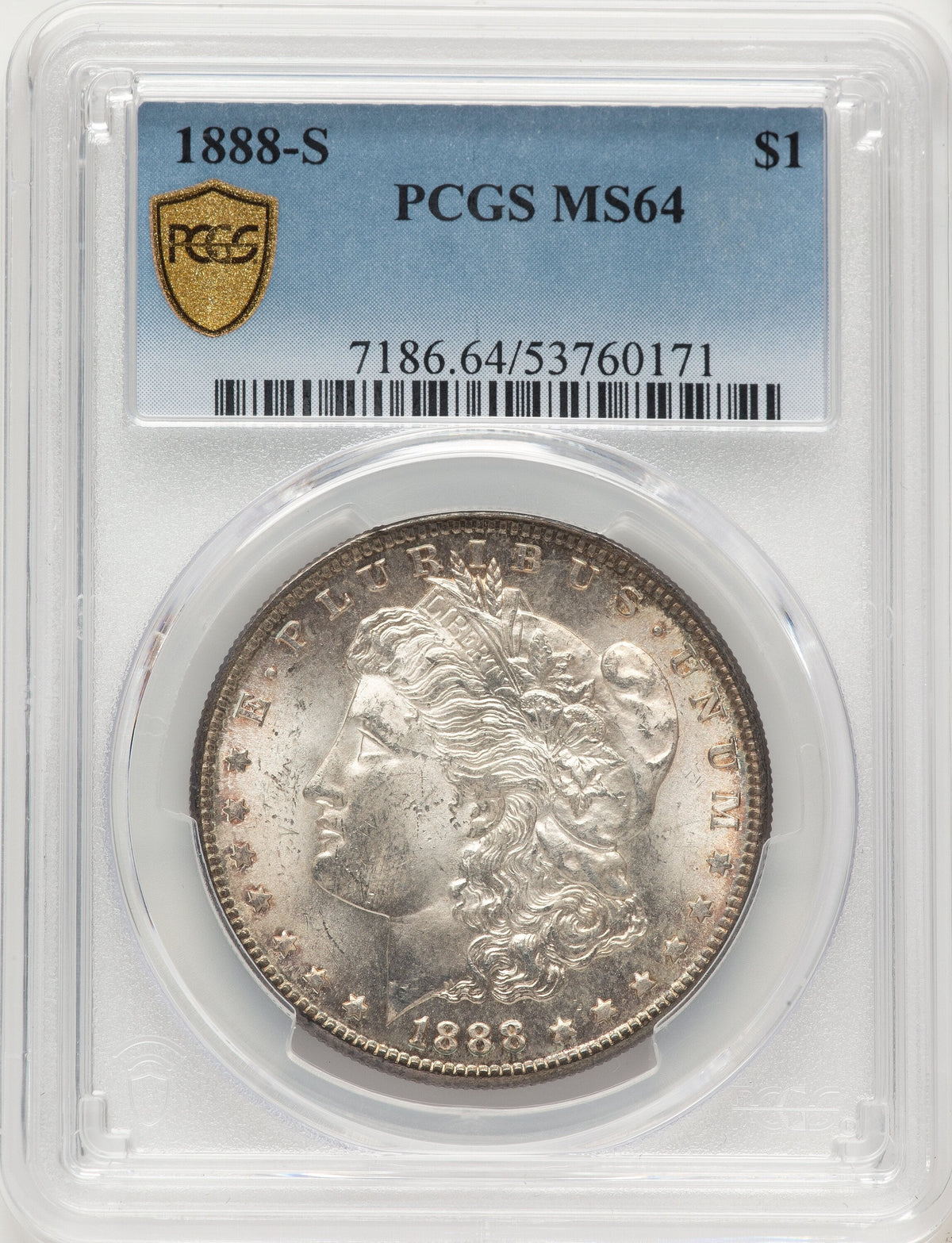 1888-S Morgan Dollar PCGS MS64