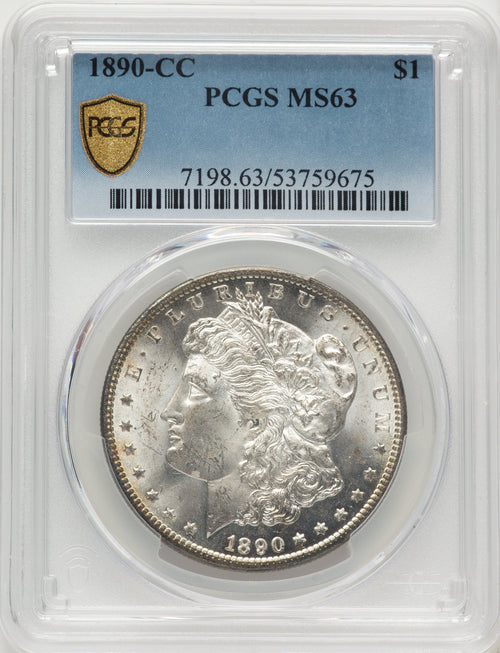 1890-CC Morgan Dollar PCGS MS63
