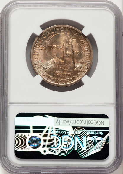 1935-S 50C San Diego Commemorative Silver NGC MS67