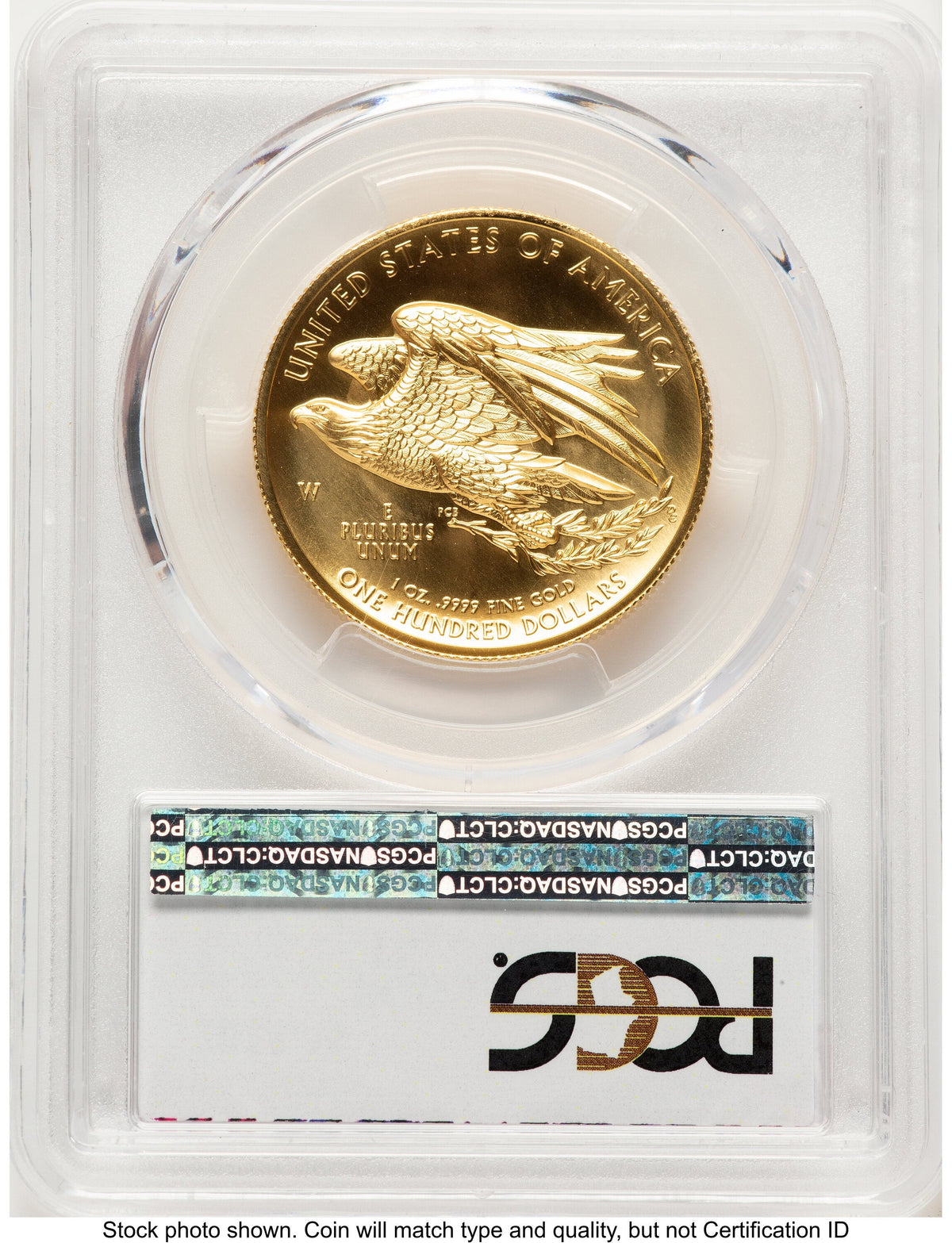 2015-W G$100 American Liberty High Relief 1.00 oz FS Bunting Flag PCGS MS70