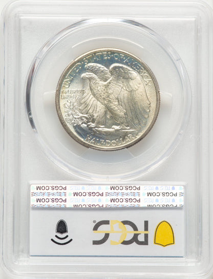 1939 50C CAC Walking Liberty Half Dollar PCGS MS67+