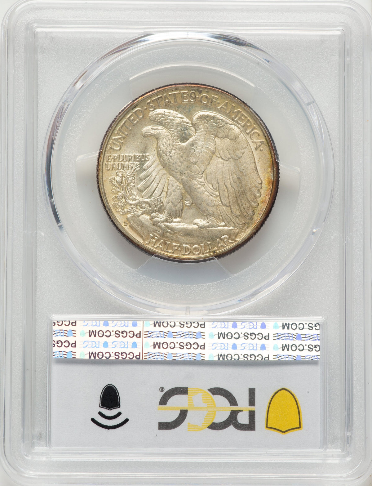 1941-D 50C Walking Liberty Half Dollar PCGS MS67