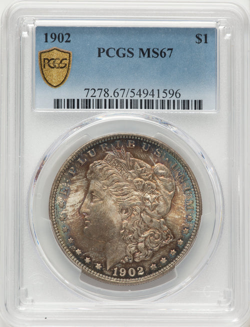 1902 Morgan Dollar PCGS MS67
