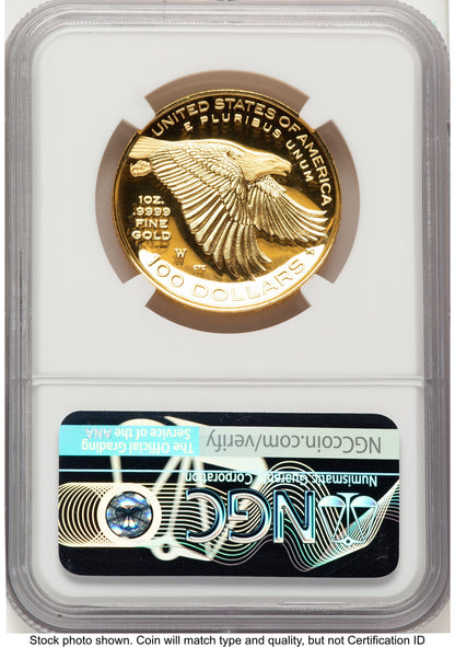 2017-W G$100 American Liberty High Relief Mike Castle NGC PF70