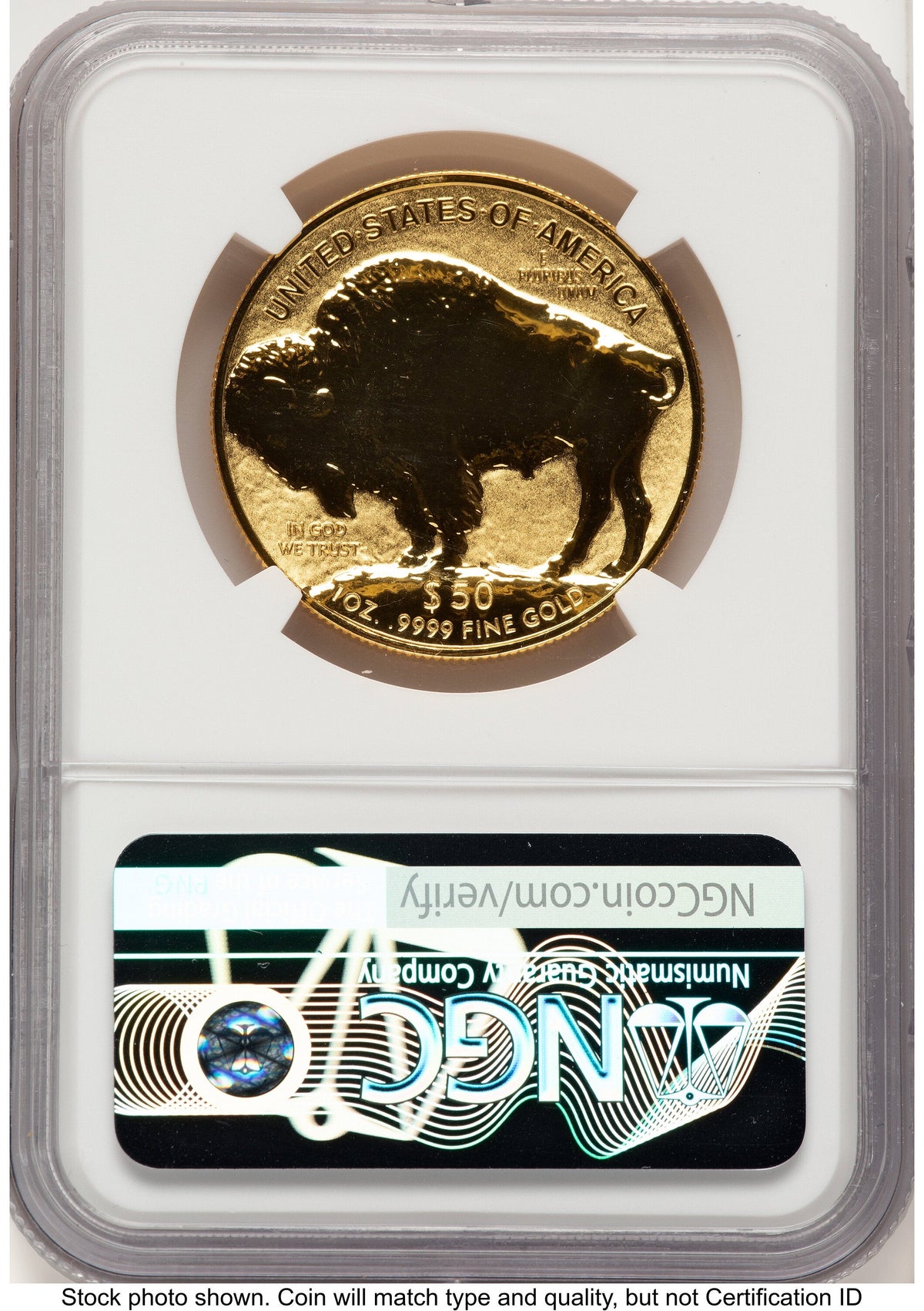 2013-W Reverse Proof Gold Buffalo 1 oz Mike Castle NGC PF70