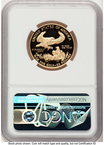 2020-W Proof Gold Eagle 1/2 oz Reagan Bust Art NGC PF70