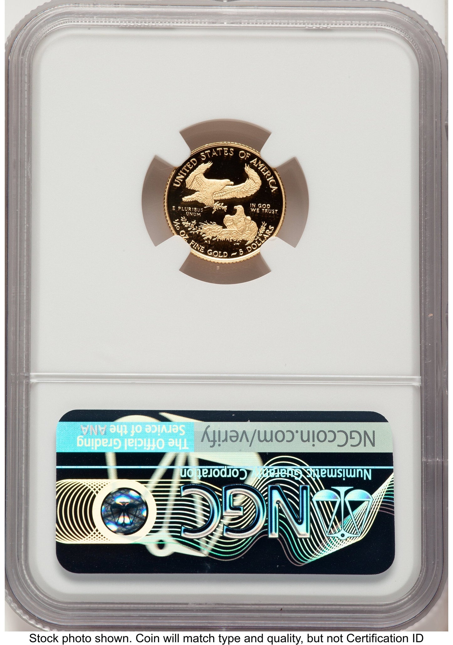 2020-W Proof Gold Eagle 1/10 oz Reagan Bust Art NGC PF70