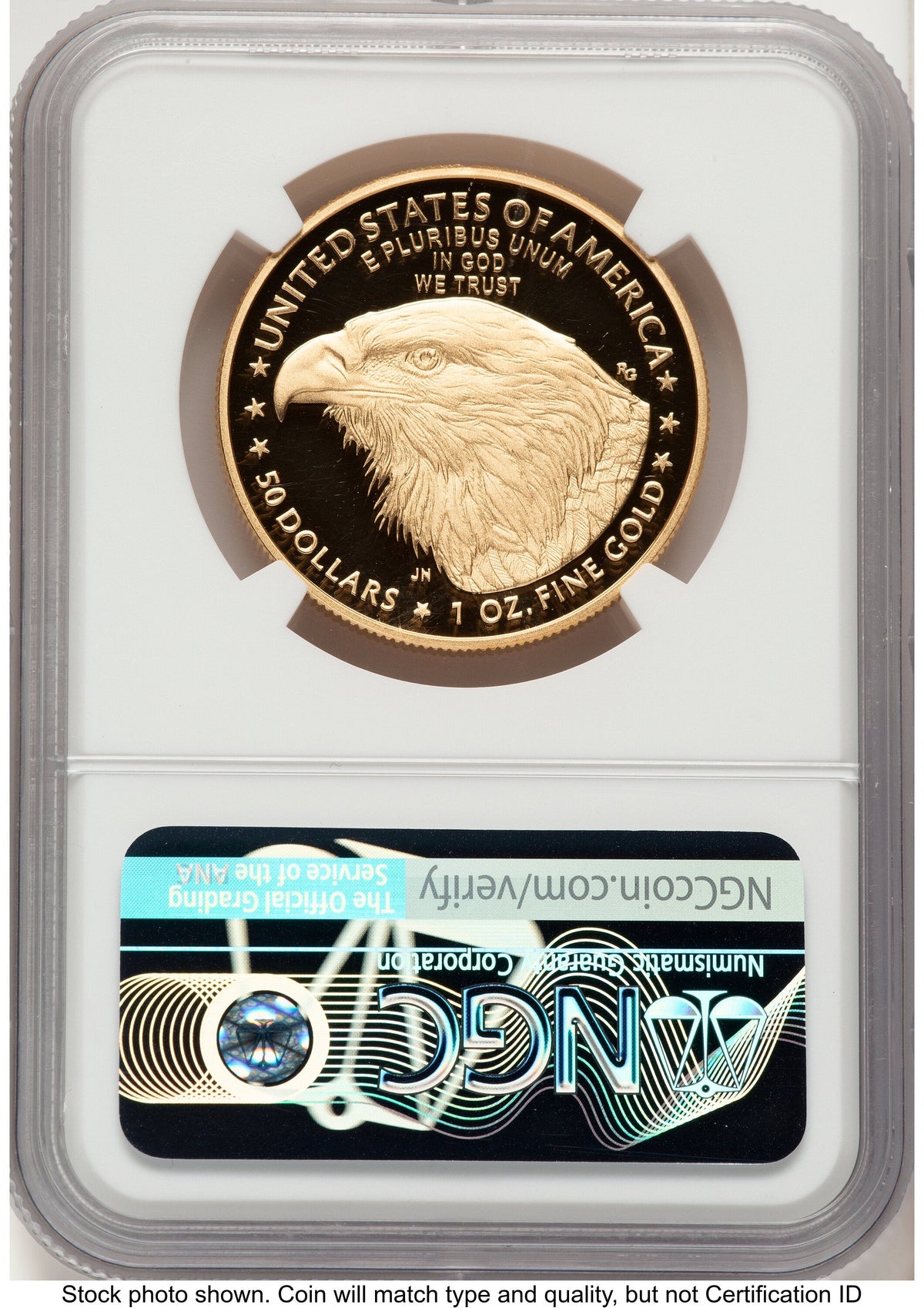 2021-W Type 2 Proof Gold Eagle 1 oz FDI Mike Castle NGC PF70