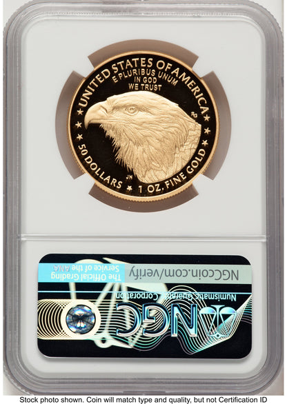 2022-W Proof Gold Eagle 1 oz AR Standard NGC PF70