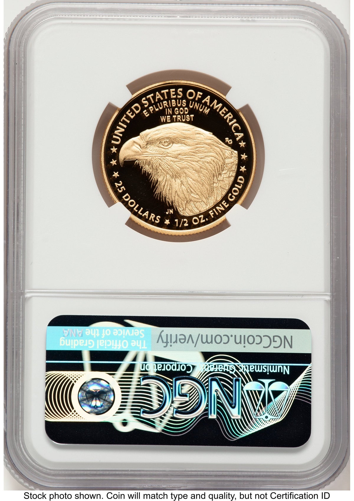 2022-W Proof Gold Eagle 1/2 oz AR Standard NGC PF70
