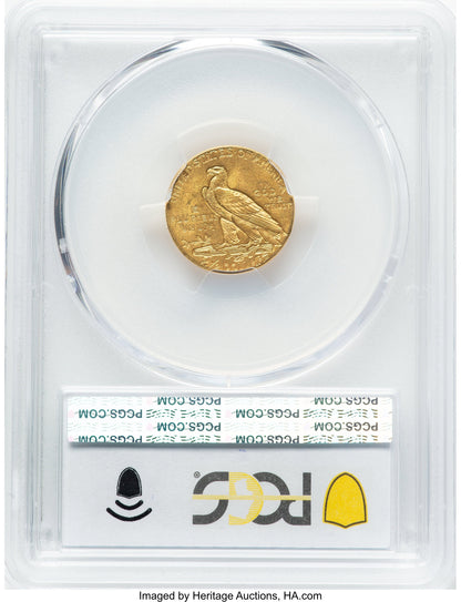 1908 $2.50 Indian Quarter Eagle PCGS MS63