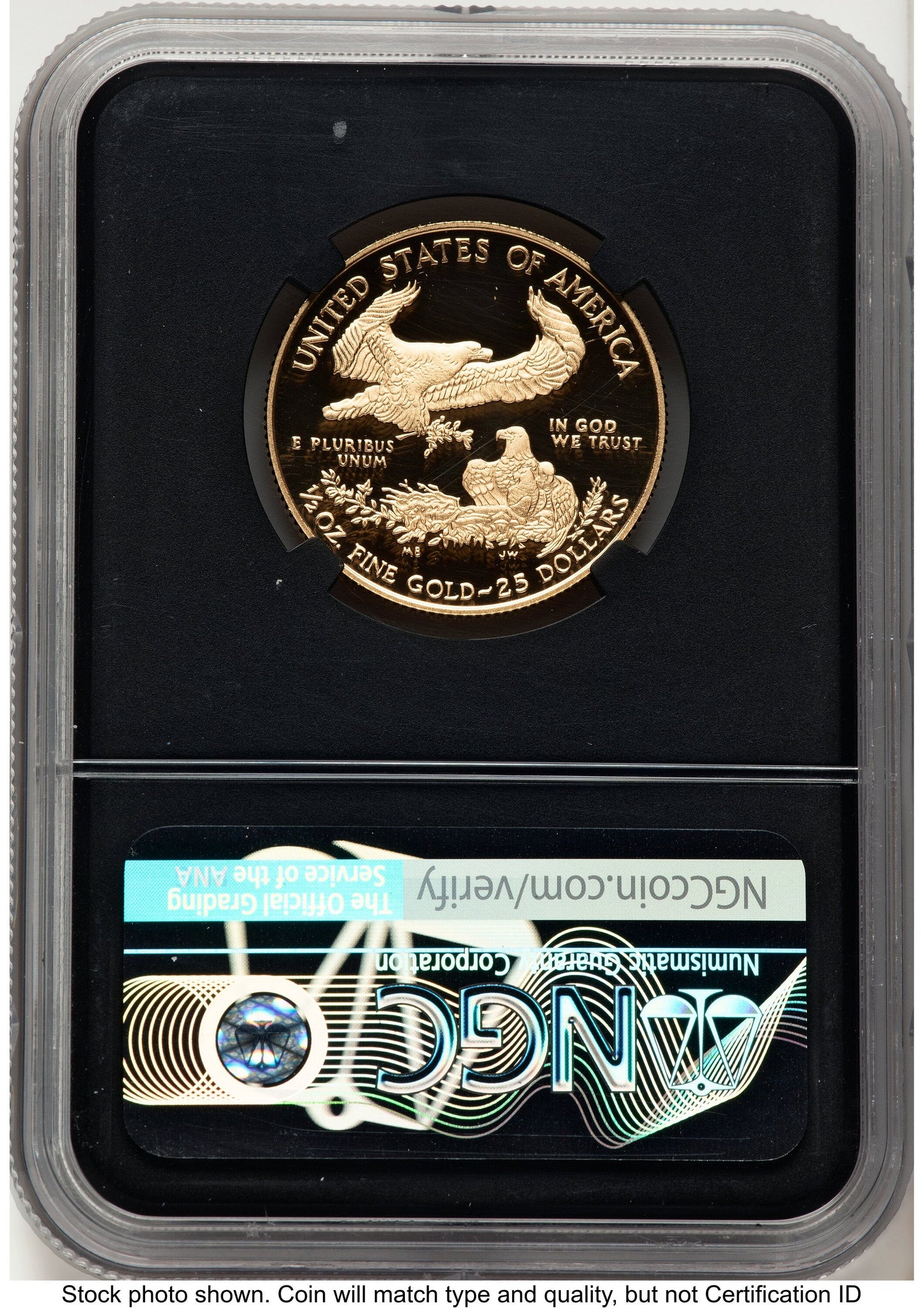 2019-W Proof Gold Eagle 1/2 oz FDI Washington NGC PF70 Ed Moy